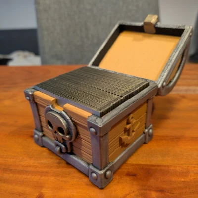 Hộp Đựng Bài Rương Kho Báu Cướp Biển