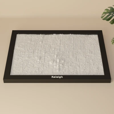 Mô hình thu nhỏ địa hình Raleigh, Hoa Kỳ