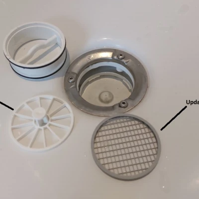 Bộ Lọc Rác Thải Phòng Tắm Giữ Tóc