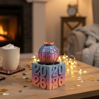 Đồ Chơi Fidget Thả Bóng Đếm Ngược Năm Mới (2026)