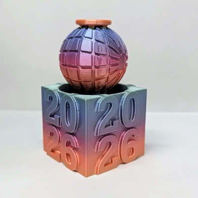 Đồ Chơi Fidget Thả Bóng Đếm Ngược Năm Mới (2026)