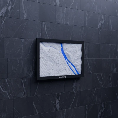 Lynchburg, Hoa Kỳ - Mô hình thu nhỏ 3D