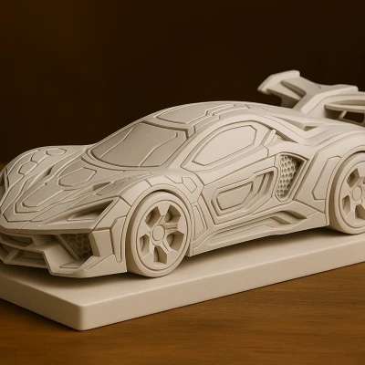 Tượng Xe Thể Thao Tương Lai