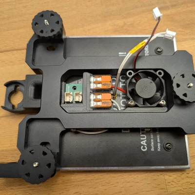 Fysetc bed frame - Giá đỡ quạt Wago + 30mm (3010)