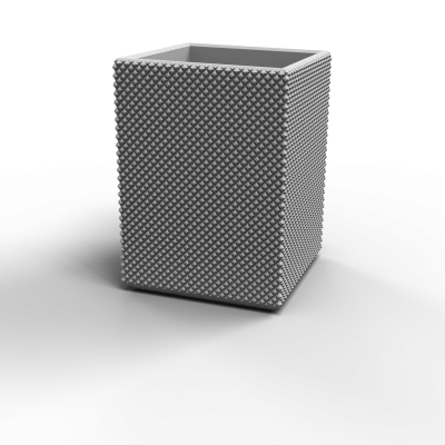 KHAY CẮM BÚT HÌNH CHỮ NHẬT VÂN XOÁY PHẲNG