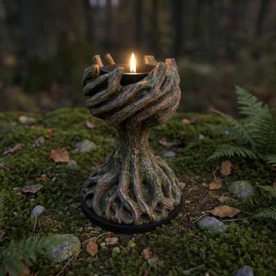 Chân Nến LED Hình Cây