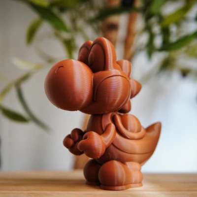 Mô Hình Yoshi Nhỏ Xinh Để Tô Màu