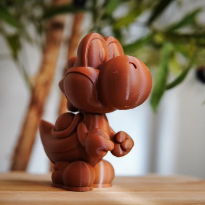 Mô Hình Yoshi Nhỏ Xinh Để Tô Màu