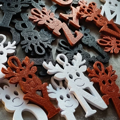 Móc Treo Cây Thông Noel ABC Hình Tuần Lộc