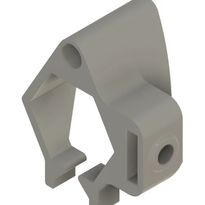 Phần Kẹp Chống Sệ với Khe Giữ Ống PTFE