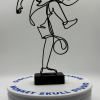 Tác phẩm điêu khắc nghệ thuật đường nét cầu thủ bóng đá - Thumbnail 2