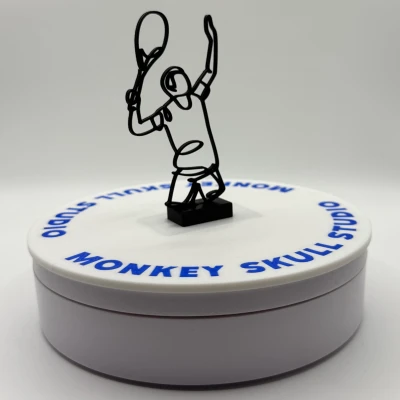 Tác phẩm Điêu khắc Nghệ thuật Vẽ đường nét Giao bóng Quần vợt