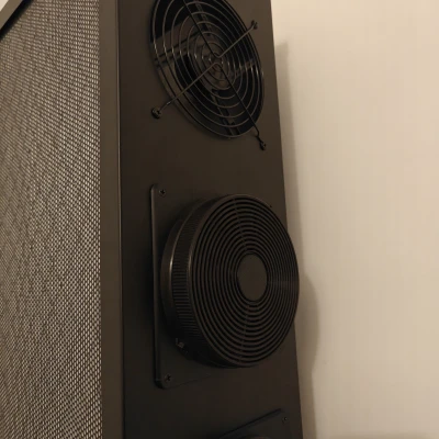 Adapter Lọc Than Cho Quạt PC 140mm