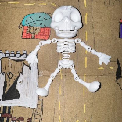 Bộ Xương Khớp Tinh Xảo 67 Độ Siêu Ngầu