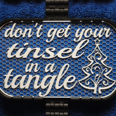 Biển Báo "Đừng Để Đồ Trang Trí Giáng Sinh Của Bạn Bị Rối"