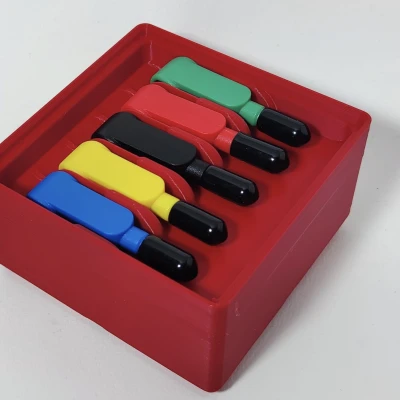 Hộp Đựng Đầu Dò Từ Tính Gridfinity 4x4x6u