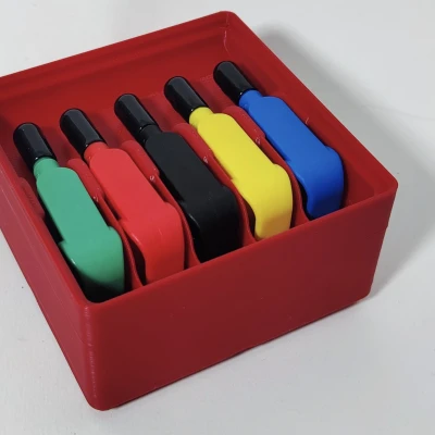 Hộp Đựng Đầu Dò Từ Tính Gridfinity 4x4x6u