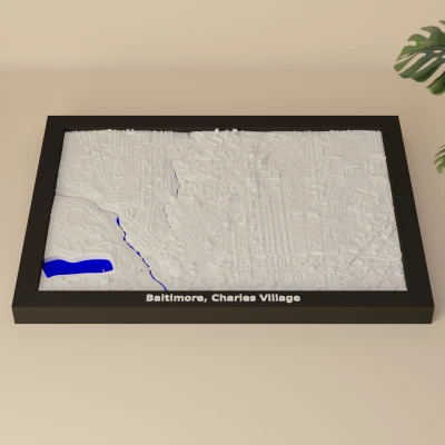 Baltimore, Charles Village, Hoa Kỳ - Mô hình 3D