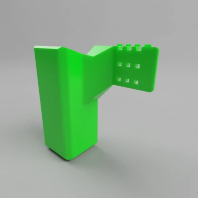 Ống/Thùng Đựng Bã Nhựa Dạng Kẹp Cho QIDI Q2