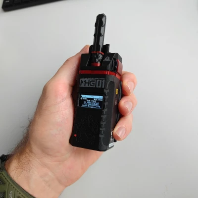 Meshtastic Faketec "Copywolf" Node Phong Cách Cyberpunk Module Hóa