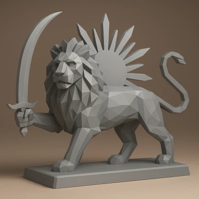 Sư Tử và Mặt Trời – Biểu Tượng Ba Tư Cổ Đại