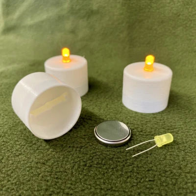 Đèn Trà Mini LED (CR2032 + LED 5mm)