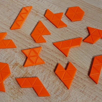 Bộ Xếp Hình Hexiamond