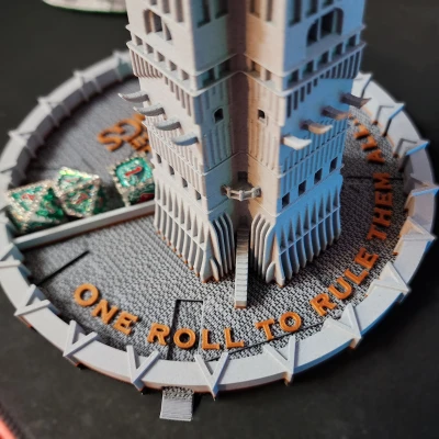 Tháp Orthanc: Phiên bản "Thick" (Không cần support!)