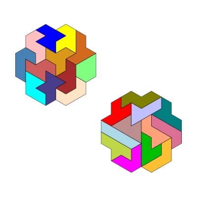 Bộ Xếp Hình Heptiamond