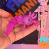 Axolotl Uốn Dẻo | Axolotl Khớp Nối Một Mảnh Siêu Cưng - Thumbnail 2