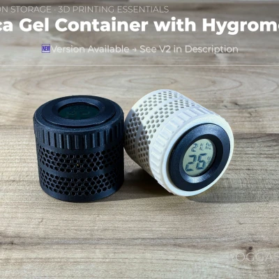 Hộp Đựng Gel Silica Tích Hợp Đồng Hồ Đo Độ Ẩm · V1