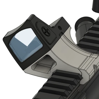 Ngàm Gắn Red Dot Góc Lệch Cho RMR / RMRcc / RMSc