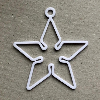 Bộ Đồ Trang Trí Giáng Sinh 3D – Sao, Tuyết, Chuông & Cây Thông