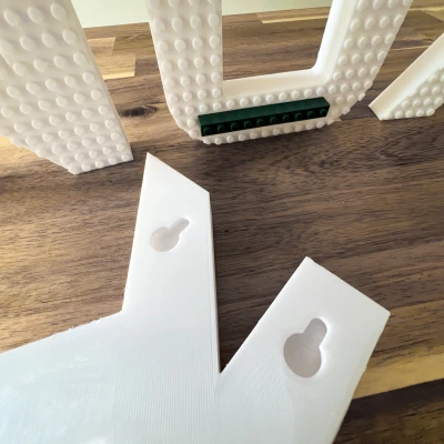 Chữ 3D Tương Thích Lego