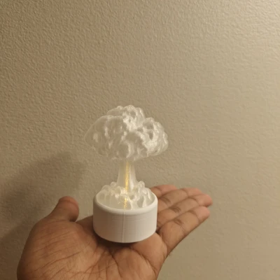 Đám Mây Nấm Hạt Nhân [Đèn Nến LED Tea Light]