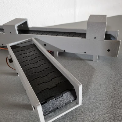 Băng tải Module với Điều khiển Servo Wi-Fi ESP32