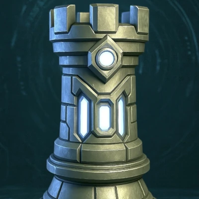 Quân Xe "Titan" - quân cờ vua