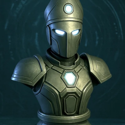 Tượng Mã Titan "Bishop" - quân cờ vua