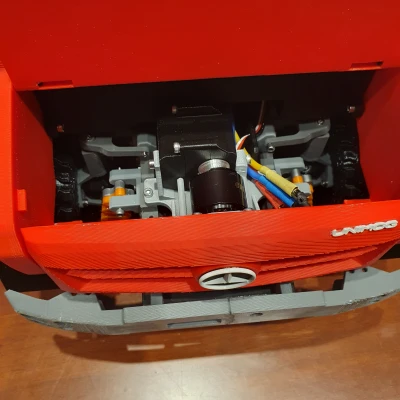 KHUNG SƯỜN UNIMOG RC (model U5023 - 2014) Tỉ lệ 1/10 (XE RC / TẢI RC)