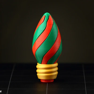 Bóng đèn Giáng Sinh Xoắn Ốc