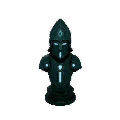 Tượng "Cyber 3.0 "Bishop" – quân cờ vua"