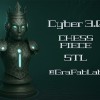 Quân Hậu "Cyber 3.0" - Quân Cờ Vua - Thumbnail 1