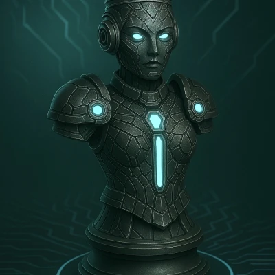 Quân Hậu "Cyber 3.0" - Quân Cờ Vua