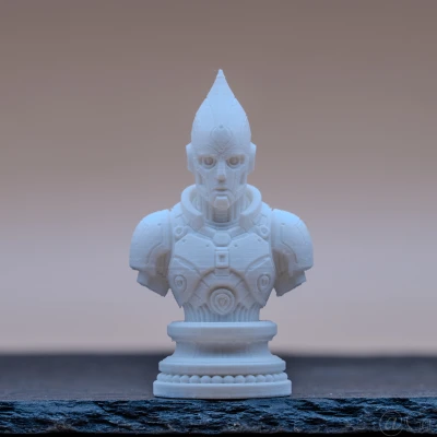 Tượng "Metal Legion Bishop" - quân cờ vua