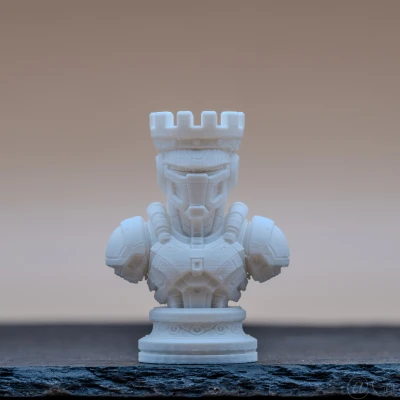 Quân Xe Metal Legion "Rook" - Quân Cờ Vua