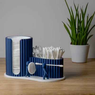 Cuộc Chiến Bông Gòn - Hộp đựng bông và tăm bông