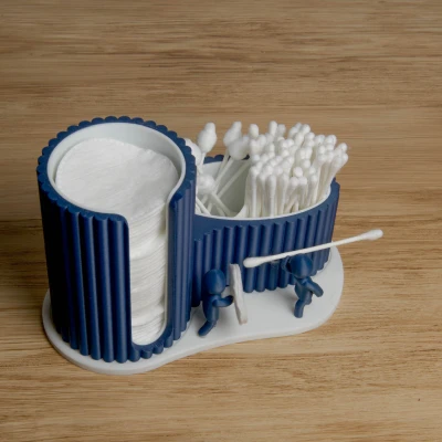 Cuộc Chiến Bông Gòn - Hộp đựng bông và tăm bông