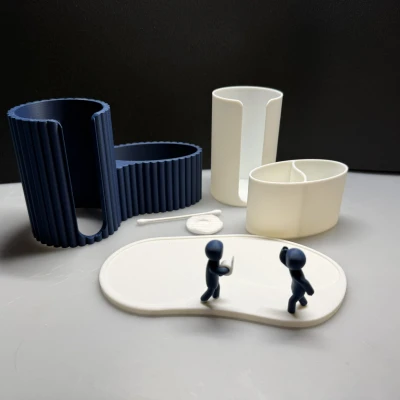 Cuộc Chiến Bông Gòn - Hộp đựng bông và tăm bông