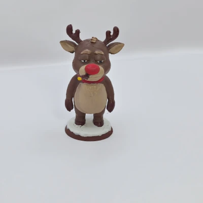 Tuần Lộc Rudolph Gấu Mặt Buồn Phiên Bản Hi-Res