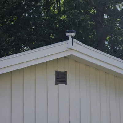 Giá đỡ anten Mammotion Luba RTK gắn tường kèm nắp chụp mùa đông